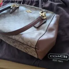 COACH ショルダーバッグ ブラウン/ベージュ