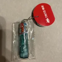 タイトー限定　森永ラムネ　ミニボトルキーホルダー　ミニチュアチャーム　駄菓子