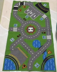 IKEA STORABO ラグ 75x133cm 道路柄