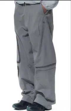 SANSANGEAR ZIPPER PANTS サイズ1 チャコールグレー - メルカリ