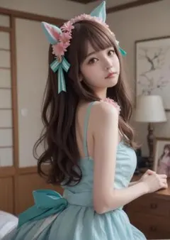 Vxi7ihk A4 ポスター 夏目彩音 コスプレ 水着 綺麗 美女 かわいい