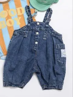 BREEZE デニムサロペット80