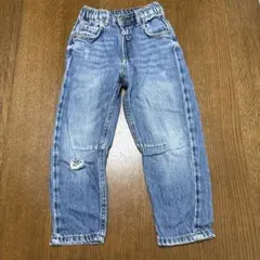 デニムブルー 長ズボン カジュアル