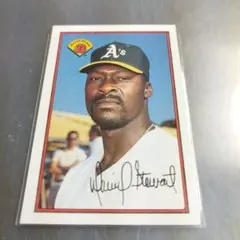 MLB 1989 ボウマン デーブ・スチュワート　オークランドアスレチックス