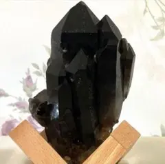 魔除け 天然モリオン(黒水晶）クラスターB0522/YS/ZX1108/299A - メルカリ