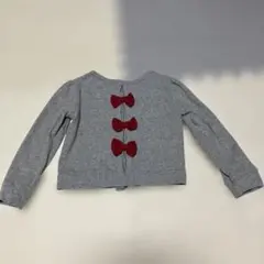 お背中リボン　カーディガン　110