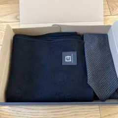 新品　国島　尾州ウール　KUNISHIMA ネクタイとマフラーセット