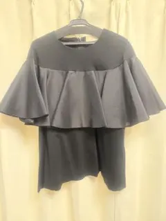 へイヴ　heve ケープ　コート ヘイヴ heve 22AW ケープ ポンチョ ウール アウター F 白