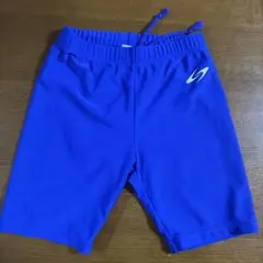 サッカーインナーパンツ 青