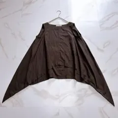Veritecoeur☆ラミーコットンボックスプルオーバーモカブラウン - メルカリ