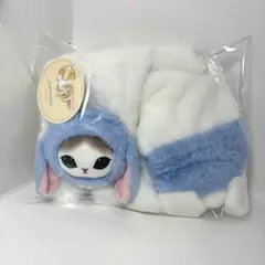 【新品】 mofusand ロップイヤーうさにゃん もふもふマフラー