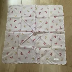 HANAÉ MORI 蝶柄 ハンカチ