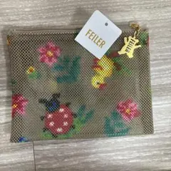 フェイラー　メッシュポーチ　Ｓサイズ　ハイジ　ベージュ