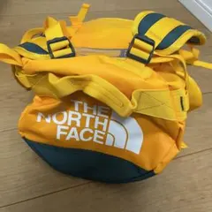 ノースフェイス　BCダッフル　XS サミットゴールド　グリーン　バイカラー