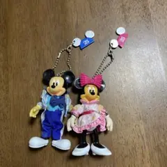 【東京ディズニーリゾート】25周年記念ミッキー・ミニーマウスペアストラップ
