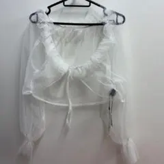 Re:EDIT チュールボレロ ホワイト Mサイズのサムネイル
