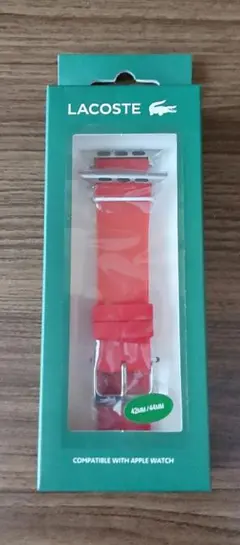 ☆新品　LACOSTE　アップルウォッチ専用ベルト　2050010