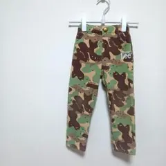 Buddy Lee キッズ 100cm 迷彩柄 裏起毛パンツ カモフラ