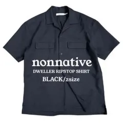 nonnative DWELLER B.D. SHIRT / BLACK 2 - メルカリ