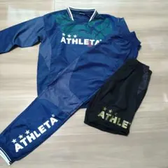 ATHLETA　アスレタ　キッズ　ピステ上下　短パン　サッカー　ウェア　160