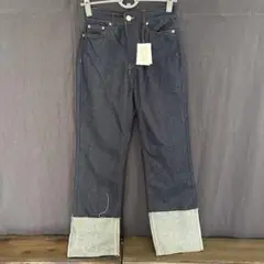 インディゴ デニム パンツ Sサイズ