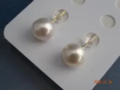 あこや真珠ピアス・淡水真珠ネックレス　２点おまとめ