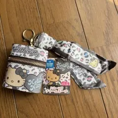 Hello Kitty レオパード柄 キーホルダー