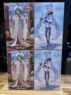 初音ミク 未開封 AMP+ 雪ミク フィギュア 4体セット