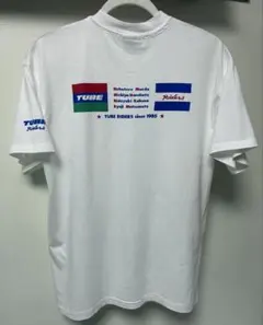 TUBE Riders ホワイト Tシャツ 1985年デザイン