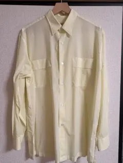 T. japan chambray shirt イエロー - メルカリ