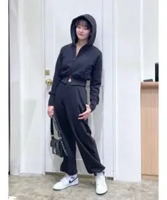 LINING BOA COMPACT ZIP UP HOODIE