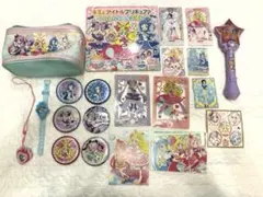 プリキュア グッズ 大量まとめ売りセット 色紙 缶バッジ ガチャガチャ