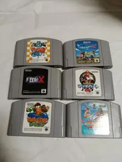 N64 ソフト６種セット ニンテンドー64 　エフゼロ　マリオカート64