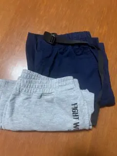 ハーフパンツセット グレー ネイビー