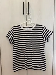 agnès b. ストライプ 半袖Tシャツ サイズ2