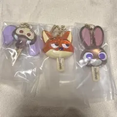 ズートピア アイスキャンディチャーム ジュディ ニック フェニック