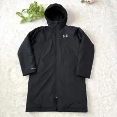 アンダーアーマー UNDER ARMOUR ベンチコート　黒　YXL