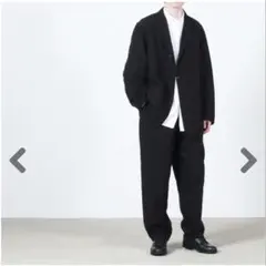 26SS comoli コットンダックステーパードパンツ サイズ3