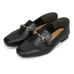 オリエンタルトラフィック　黒 スクエアトゥ ローファー　新品　　23.0