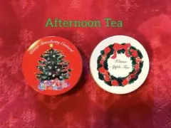 アフタヌーンティー クリスマス 紅茶 缶のみ 空き缶 小物入れ 網中いづる
