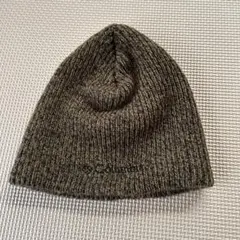 Columbia ニット帽 ブラウン系