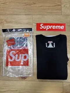 Supreme Hanes Tagless Tees Mサイズ 1枚