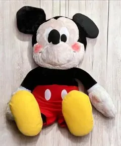 ミッキーマウス　ふかふか超超BIGぬいぐるみ