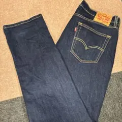 Levi’s 514 jeans W34 L32（L〜XL) 【濃紺】