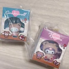 未開封　サンリオ ミニチュアパッケージチャーム クロミ　シナモロール　セット売り