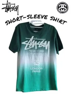 stussy ワールドツアーTシャツ グラデーション サイズ Ｓ