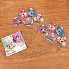 くら寿司　キャッチ！ティニピン　コラボ 　ステッカー　ストローチャーム　3点
