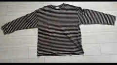 UNUSED 19AW アンユーズド ロングスリーブボーダーTシャツのサムネイル