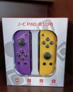 新品未使用　Switch Joy-Con 紫　黄色