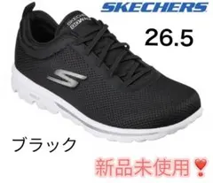 未使用❣️SKECHERS GO WALK TRAVELスニーカー 26.5 BK